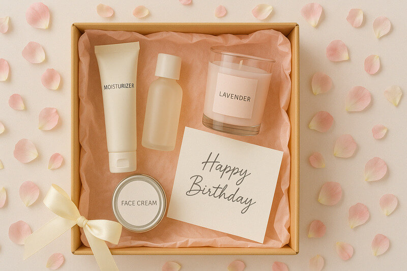 how to personalize a birthday gift box