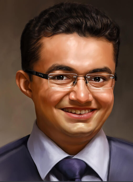 Personalised digital oil painting